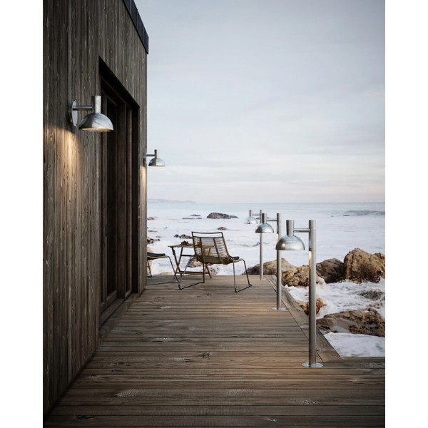 Вуличний світильник Nordlux 2118108031 Arki E27 1x20W IP54 сріблястий - фото №1