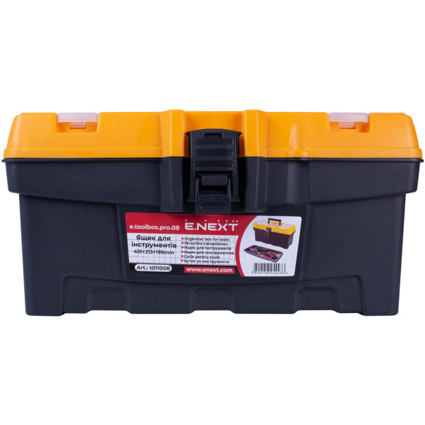 Ящик для інструментів E.Next e.toolbox.pro.08, 16" 410x213x195мм (t011008) - фото №4