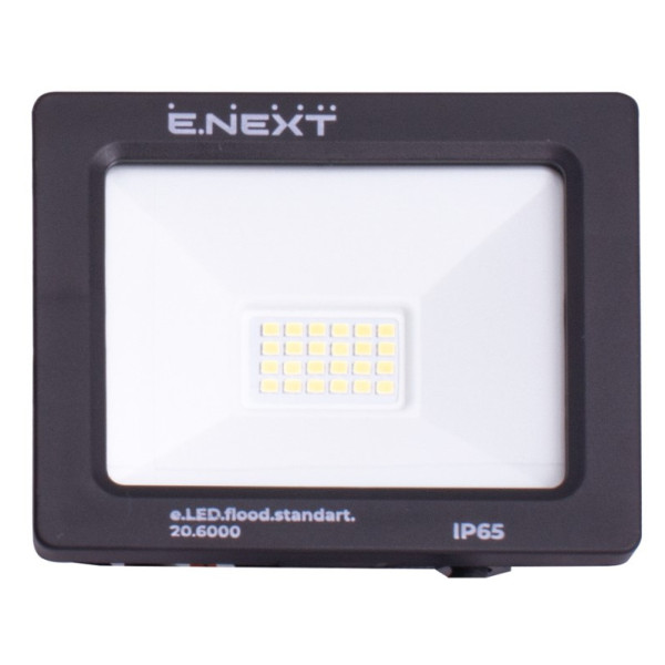 Світлодіодний прожектор E.Next e.LED.flood.stand.20.6000 20Вт 6000К - фото №1