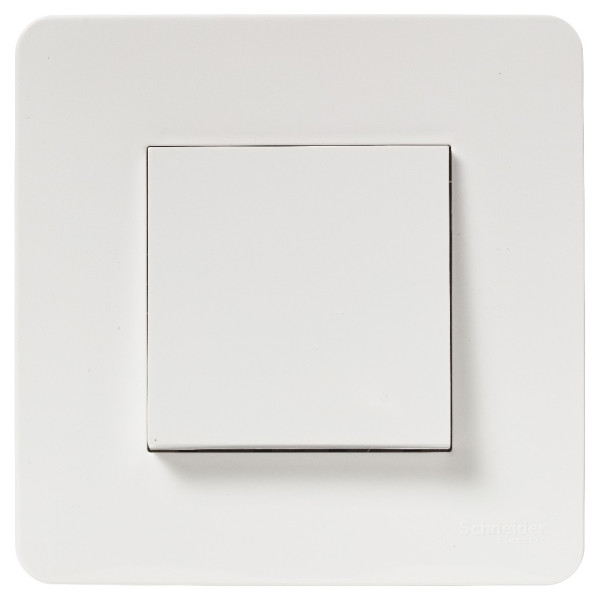 Однопостова рамка Schneider Electric NU200218 (біла) - фото №4