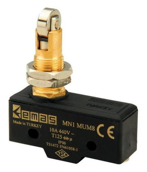 Конечный мини выключатель под винт EMAS MN1MUM8