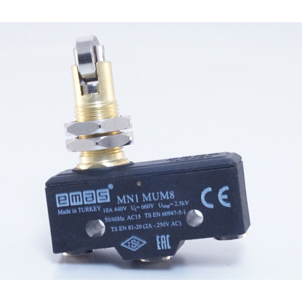 Конечный мини выключатель под винт EMAS MN1MUM8 - фото №1