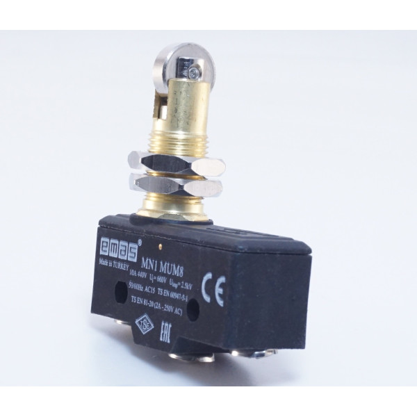 Конечный мини выключатель под винт EMAS MN1MUM8 - фото №4