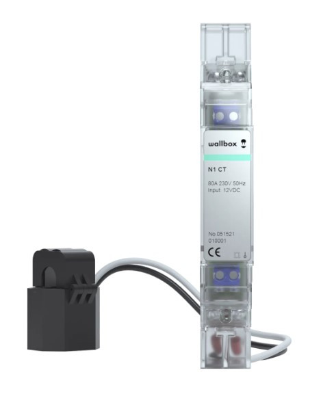 Модуль балансировки мощности Wallbox PowerBoost 1фаза 80А (MTR-1P-80A-CLP) - фото №1