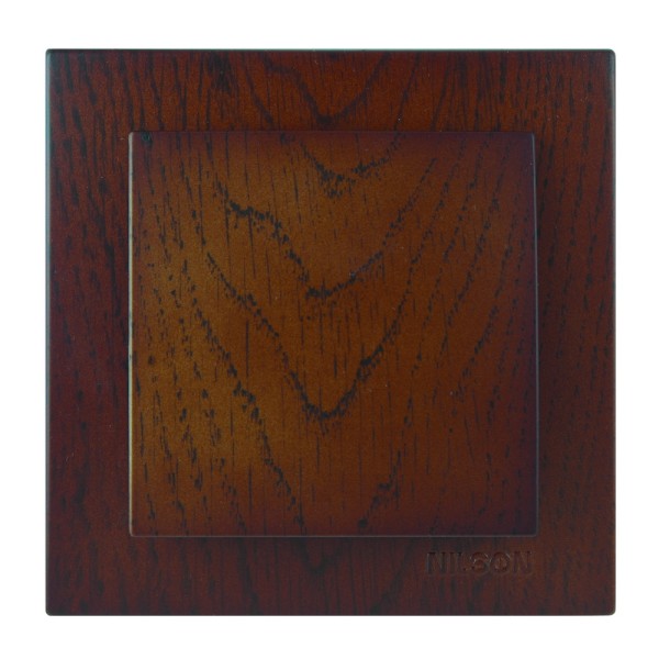 Вимикач Nilson Touran горіх 1кл ( 24271001 )