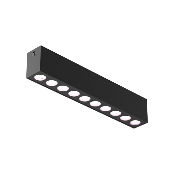 Точковий світильник Kloodi KD-PIXEL 10X2 20W 3K BK LED IP20 чорний - фото №1