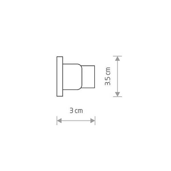 Заглушка Nowodvorski 9457 Profile dead end cap Wh - фото №1
