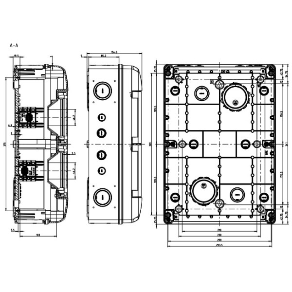 Щит Spelsberg AK 28 IP65 на 28 модулів - фото №2