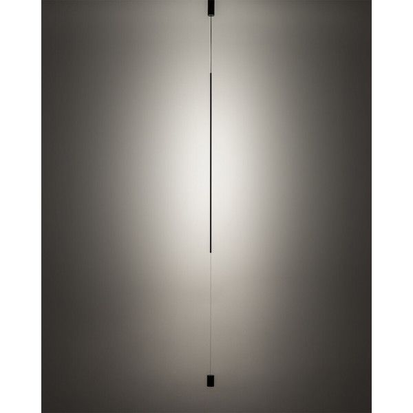 Подвесной светильник, люстра Nowodvorski 10857 Vertic LED 1x19W 4000K 700Lm IP20 черный - фото №3