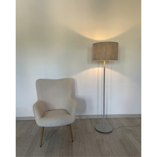 Торшер Nowodvorski 11667 Cedro E27 1x25W IP20 світло-сірий - фото №2