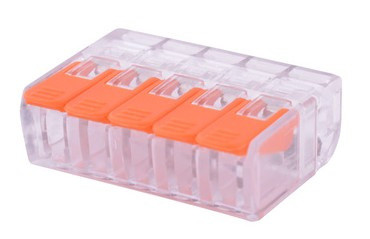 Клеммная колодка E.Next e.lc.pro.aw.pl.5 с нажимным рычагом 5шт (p0660106)