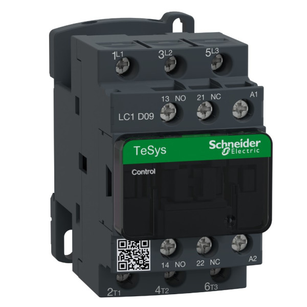 Контактор Schneider Electric LC1D09B7 3Р 9A НО+НЗ 24В 50Гц