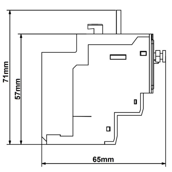 Тепловое реле Schrack LZTM0160 Cubico Mini 1-1,6А - фото №7