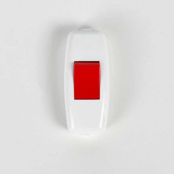 Вимикач EL- BI навісний білий-червоний інд.уп.( 505-005301-806 )