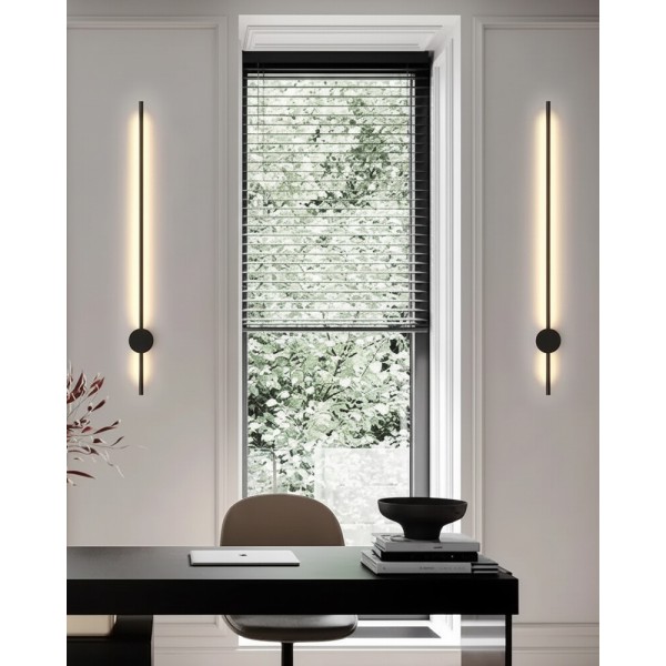 Бра, настенный светильник Kloodi WA-STICK 100 3K BK Led 1x20W IP20 - фото №2