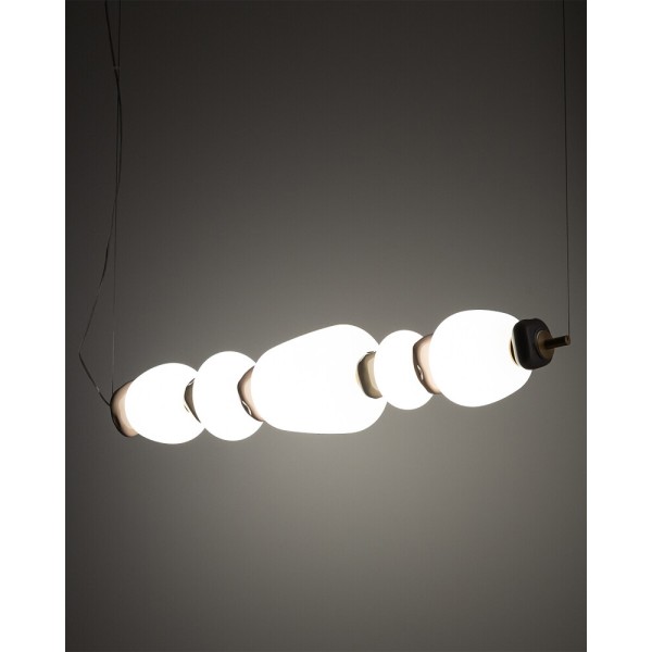 Підвісний світильник, люстра Nowodvorski 11699 Ceramic Horizontal LED 1x26W 3000K 2000Lm IP20 білий - фото №1