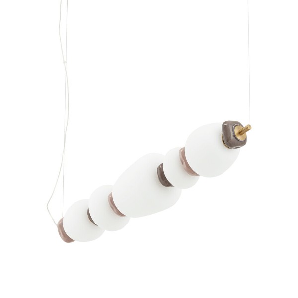 Підвісний світильник, люстра Nowodvorski 11699 Ceramic Horizontal LED 1x26W 3000K 2000Lm IP20 білий - фото №3