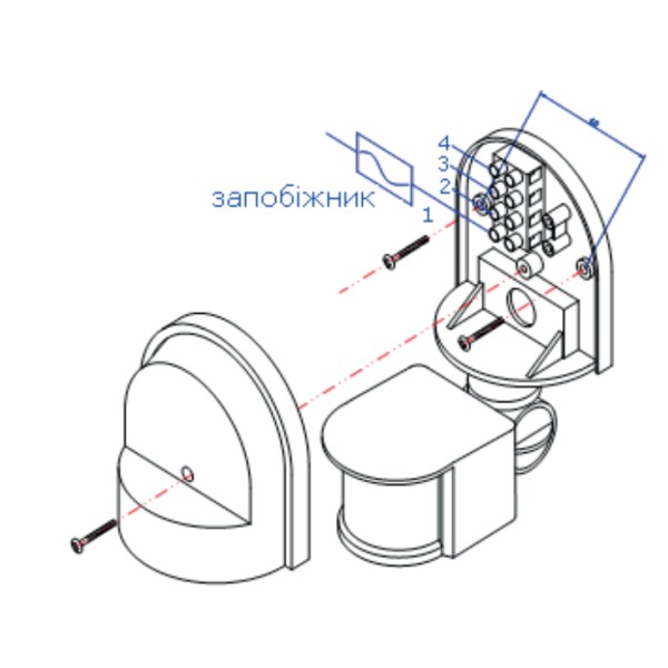 Датчик руху Аско-Укрем ДР-10А - фото №8