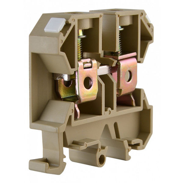 Клеммник Аско-Укрем JXB 16/35 желтый (A0130010019) - фото №3