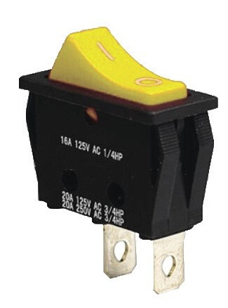 Переключатель TNSy KCD3-101 Y/B желтый (TNSy5500828)