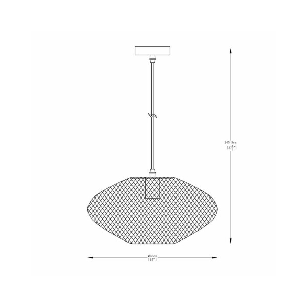 Люстра Zuma Line A8032 Orion E27 1x40W IP20 Чорна - фото №2