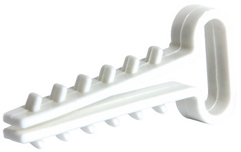 Дюбель ёлочка E.Next e.metiz.dowel.flat.fir.12 для плоского провода 12мм 100шт (m0080016)