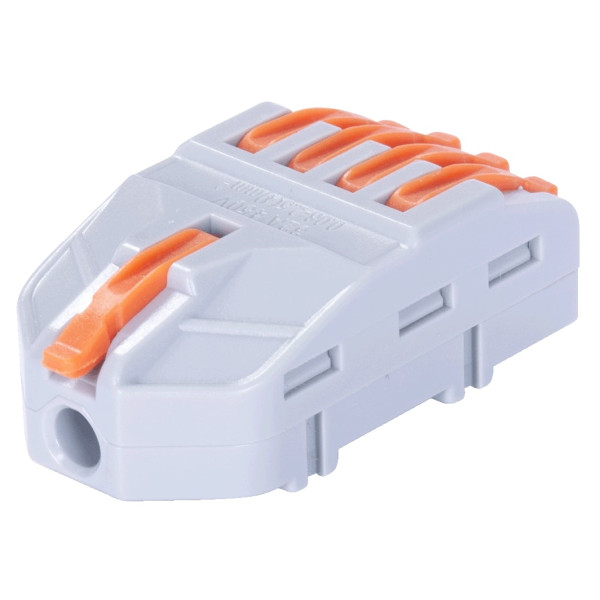 Клеммник E.Next e.lc.pro.aw.uni.pl.1-4 соединительный с нажимным рычагом универсальный (p0660014)