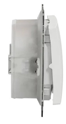 Одноклавішний перемикач Schneider Electric Sedna Design & Elements з кришкою IP44 білий SDD211106 - фото №2