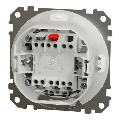 Одноклавішний перемикач Schneider Electric Sedna Design & Elements з кришкою IP44 білий SDD211106 - фото №3