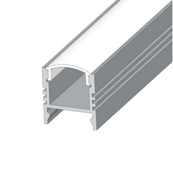 LED-профиль анодированный, 2 метра (ЛПС17_2) - фото №1