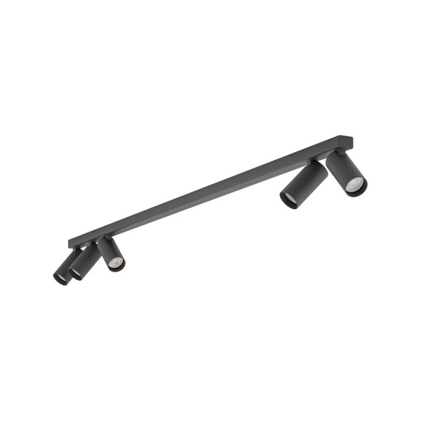 Светильник поворотный, спот Nowodvorski 11468 Fourty V GU10 5x10W IP20 темно-серый - фото №4