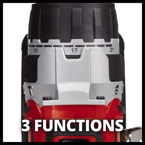 Ударный аккумуляторный шуруповерт Einhell X-Change 18В 60 Нм с LED подсветкой (4514205) - фото №2