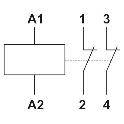 Магнитный пускатель Promfactor MCF3 16A 2NO 24В (MCF31620024) - фото №2