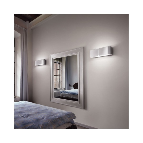 Бра, настінний світильник Ideal Lux / Ідеал Люкс CLIP AP2 SMALL BIANCO - фото №4