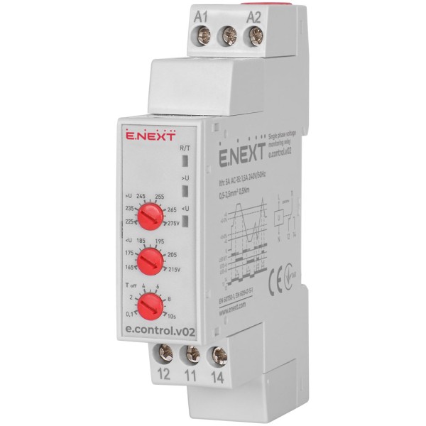 Реле напряжения E.Next e.control.v02
