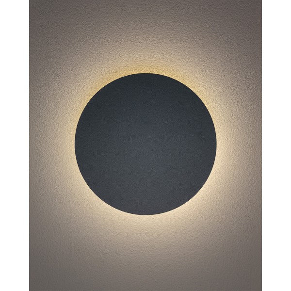 Бра, настенный светильник Nowodvorski 12666 Ring LED S 1x7W 3000K 60Lm IP20 светло-синий - фото №1