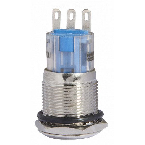 Металева кнопка Аско-Укрем TYJ 19-211 1NO+1NC (A0140010108) - фото №3