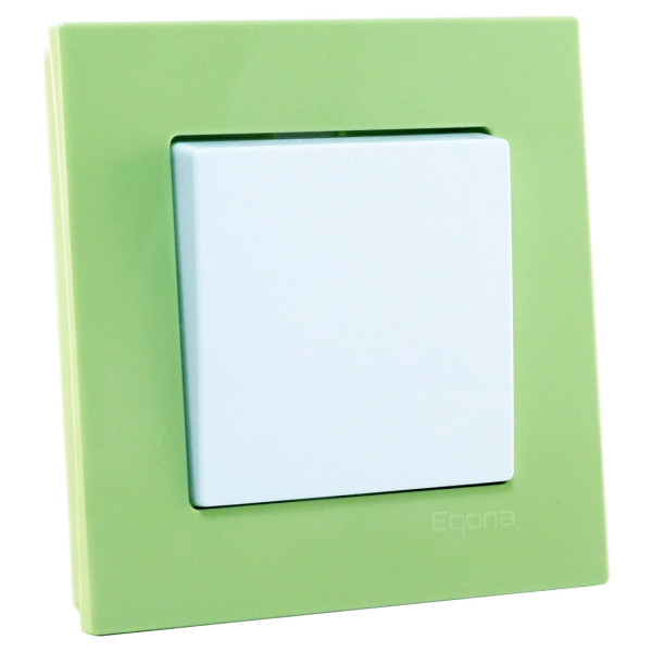 Рамка 1-місна Gunsan Eqona фісташкова - фото №2