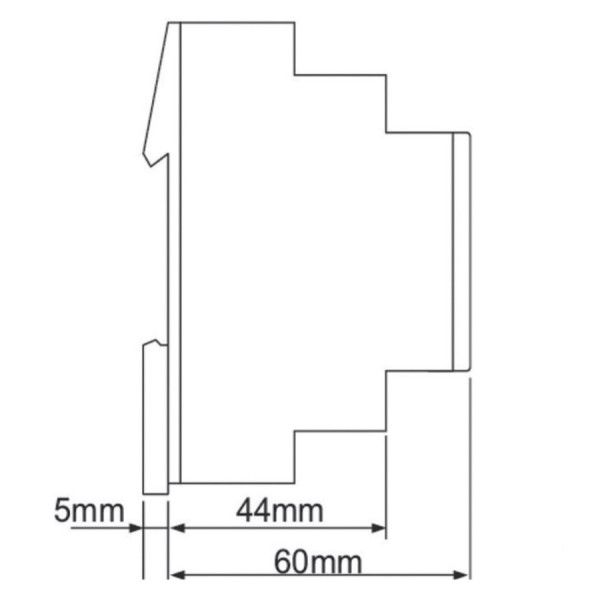 Двофункціональне реле часу Schrack ZR5ER011 240В AC/DC 8А - фото №2