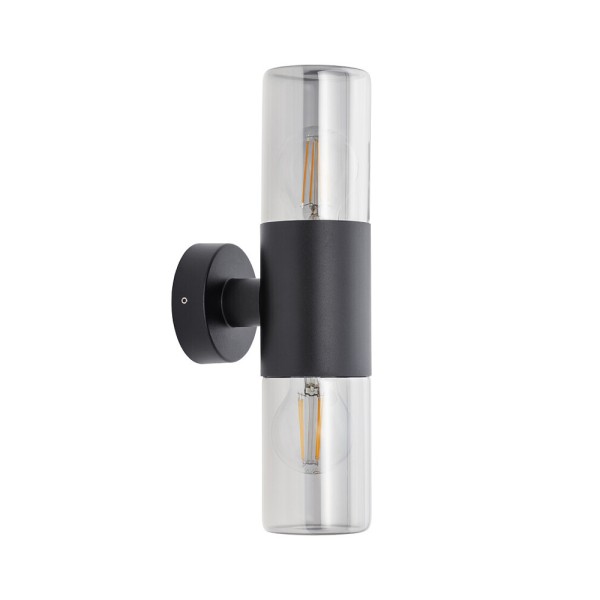 Вуличний світильник Nowodvorski 11372 Ida II E27 2x10W IP44 чорний