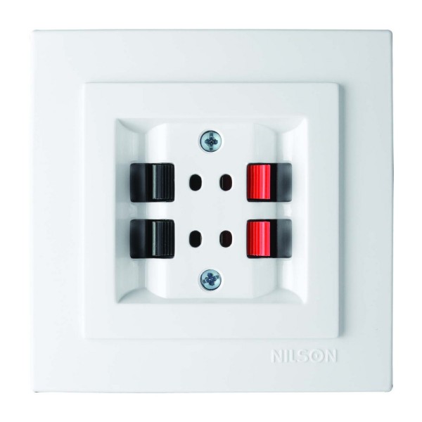 Розетка Nilson Touran біла аудіо стерео ( 24111050 )