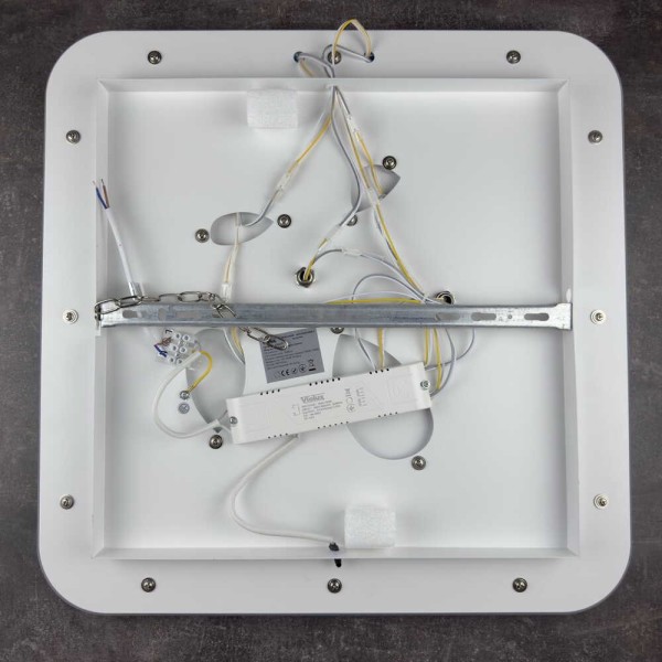 Світильник LED smart OREO+пульт 120W 3000-6000K IP20 коричневий квадрат ( 220415 ) - фото №3