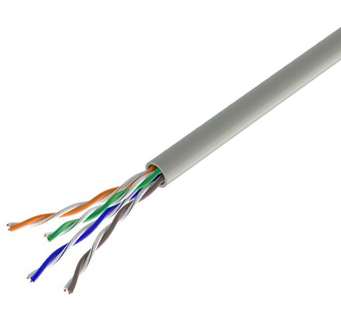 Кабель U/UTP кат.5е 350МГц КПВ-ВП (350) 4х2х0,51 (UTP - cat. 5E), бухта 305м