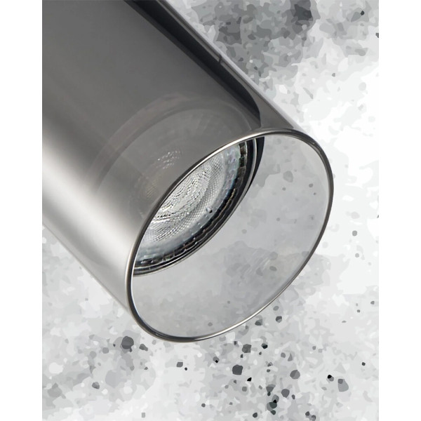 Светильник поворотный, спот Goldlux 328335 Smoky GU10 4x10W IP20 Черный - фото №1