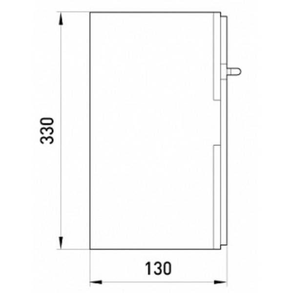 Бокс ударопрочный Enext e.plbox.250.330.130.blank - фото №6