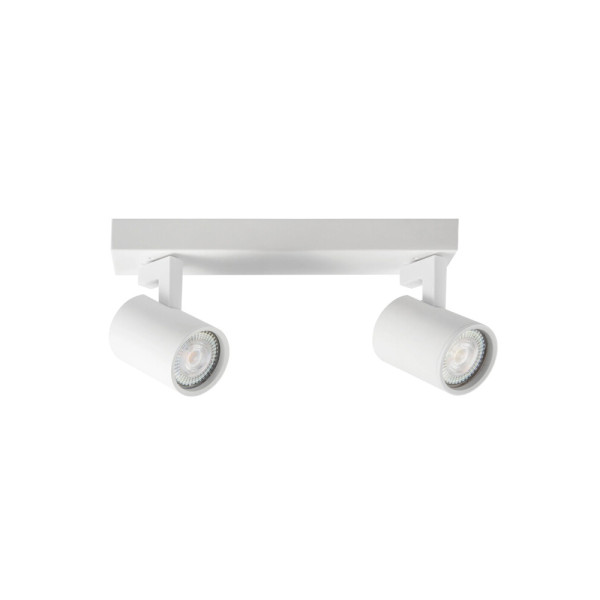 Светильник поворотный, спот Goldlux 328731 Lynx GU10 2x10W IP20 белый