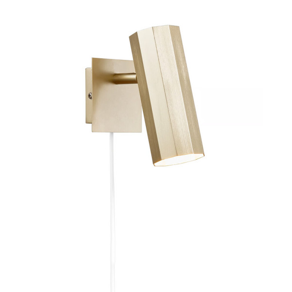 Бра, настенный светильник Nordlux 2213441035 Alanis GU10 1x15W IP20 латунный