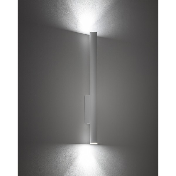 Бра, настінний світильник Nowodvorski 10758 Fourty Wall XL GU10 2x10W IP20 білий - фото №1