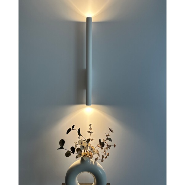 Бра, настінний світильник Nowodvorski 10758 Fourty Wall XL GU10 2x10W IP20 білий - фото №2