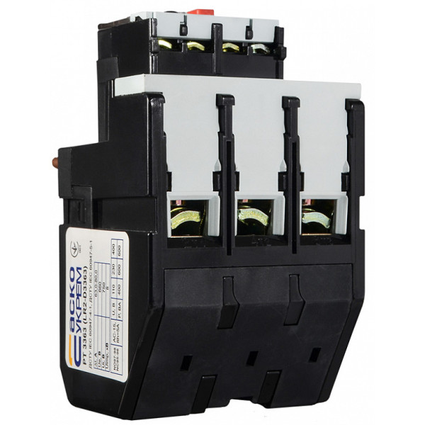 Тепловое реле Аско-Укрем PT 3363 63,0-80,0А LR2-D3363 (A0040060022) - фото №1